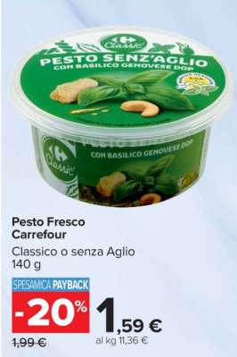 Pesto Fresco Carrefour