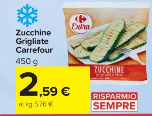 Zucchine Grigliate Carrefour