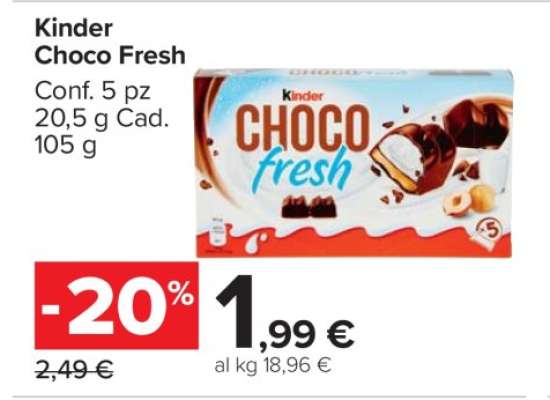Kinder Choco Fresh