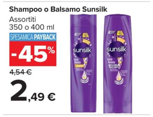 Shampoo o Balsamo Sunsilk