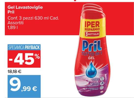 Gel Lavastoviglie Pril
