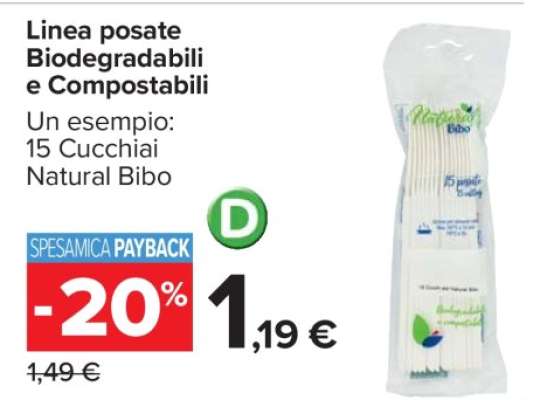 Linea posate Biodegradabili e Compostabili