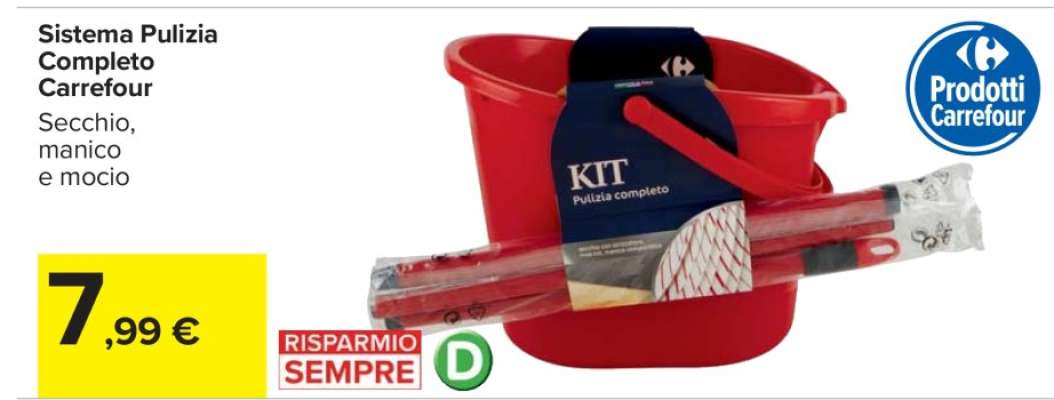 Sistema Pulizia Completo Carrefour