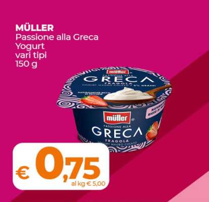 MÜLLER Passione alla Greca Yogurt