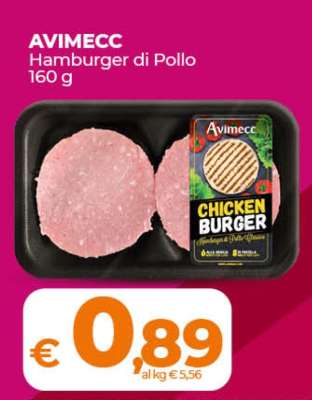 AVIMECC Hamburger di Pollo