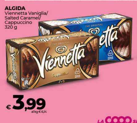 ALGIDA Viennetta Vaniglia/Salted Caramel/Cappuccino