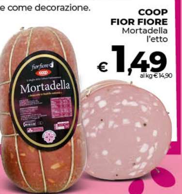 COOP FIOR FIORE Mortadella