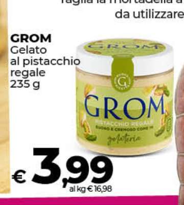 GROM Gelato al pistacchio regale 235 g