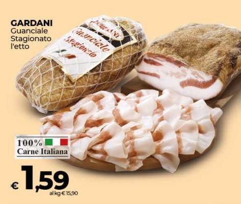 GARDANI Guanciale Stagionato l'etto