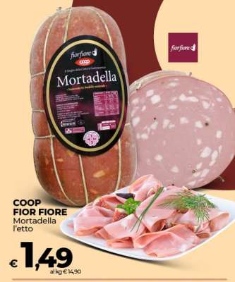 COOP FIOR FIORE Mortadella