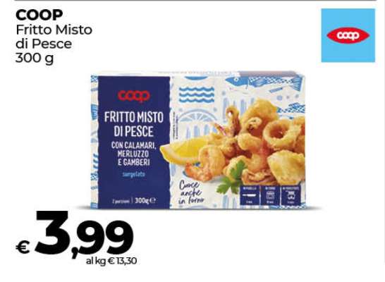 COOP FRITTO MISTO DI PESCE