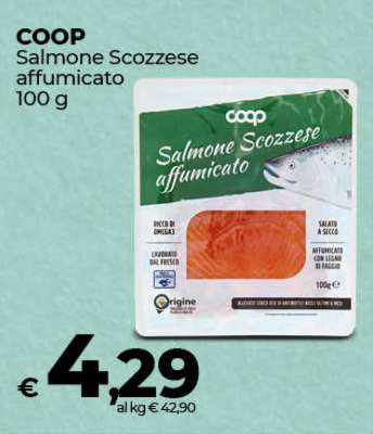 COOP Salmone Scozzese affumicato