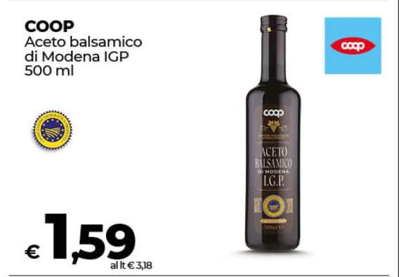 COOP Aceto balsamico di Modena IGP 500 ml