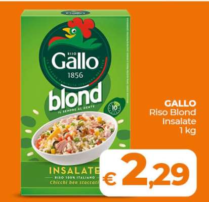 GALLO Riso Blond Insalate