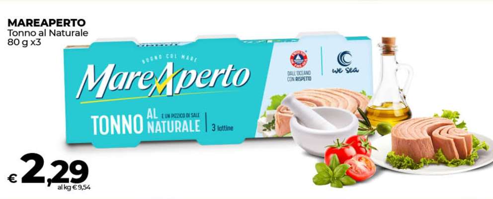 MareAperto Tonno al Naturale