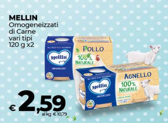 Mellin Omogeneizzati di Carne