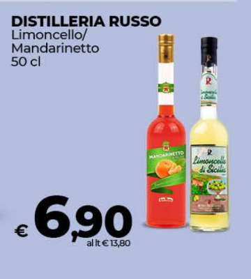 DISTILLERIA RUSSO Limoncello/Mandarinetto