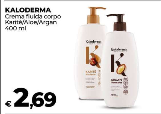 KALODERMA Crema fluida corpo