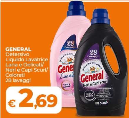 GENERAL Detersivo Liquido Lavatrice