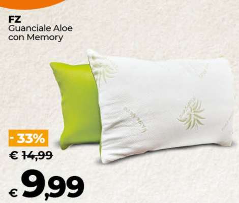 FZ Guanciale Aloe con Memory