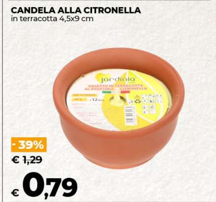 CANDELA ALLA CITRONELLA