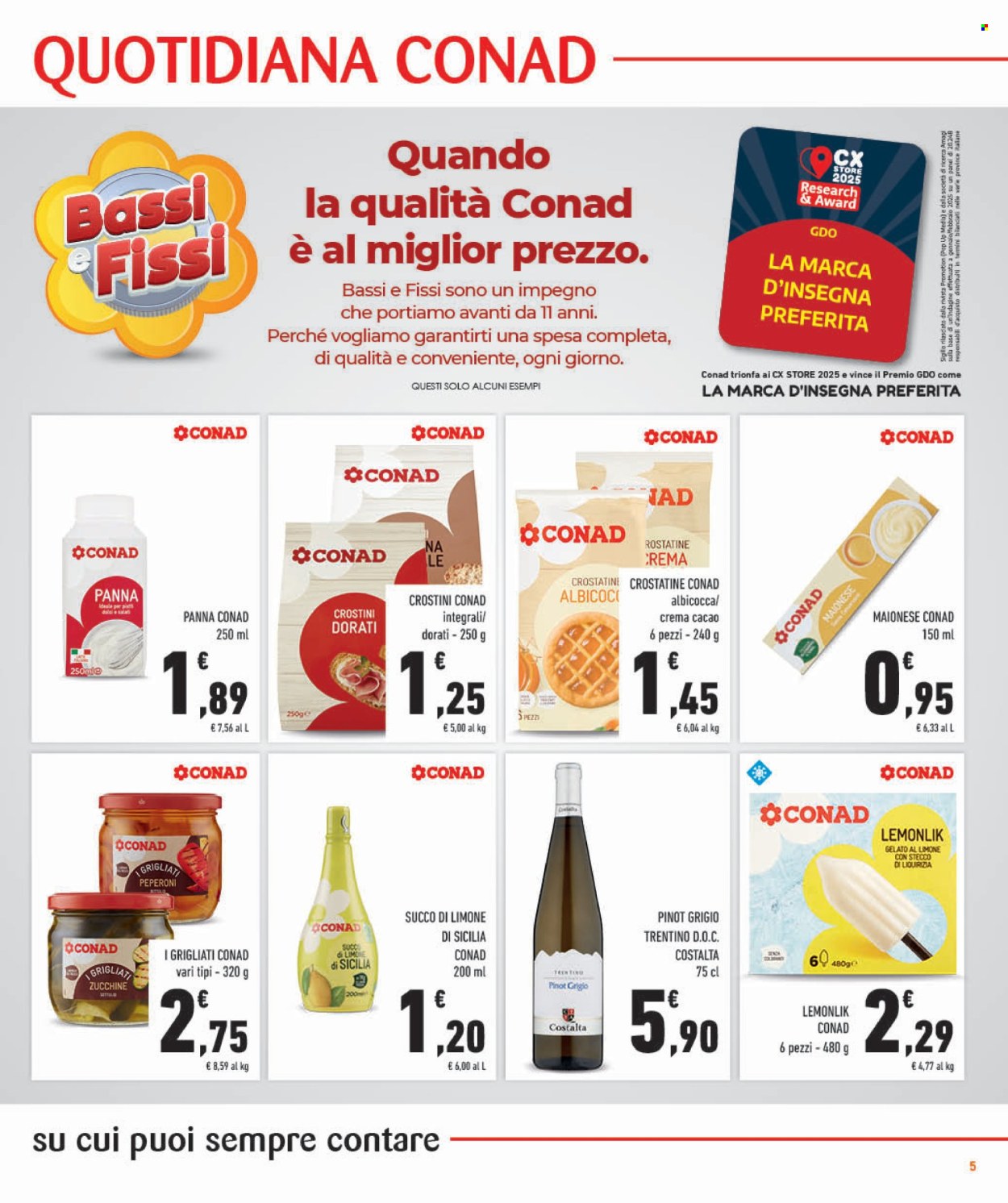 Volantino Conad - 6/8/2025 - 12/8/2025. Pagina 5