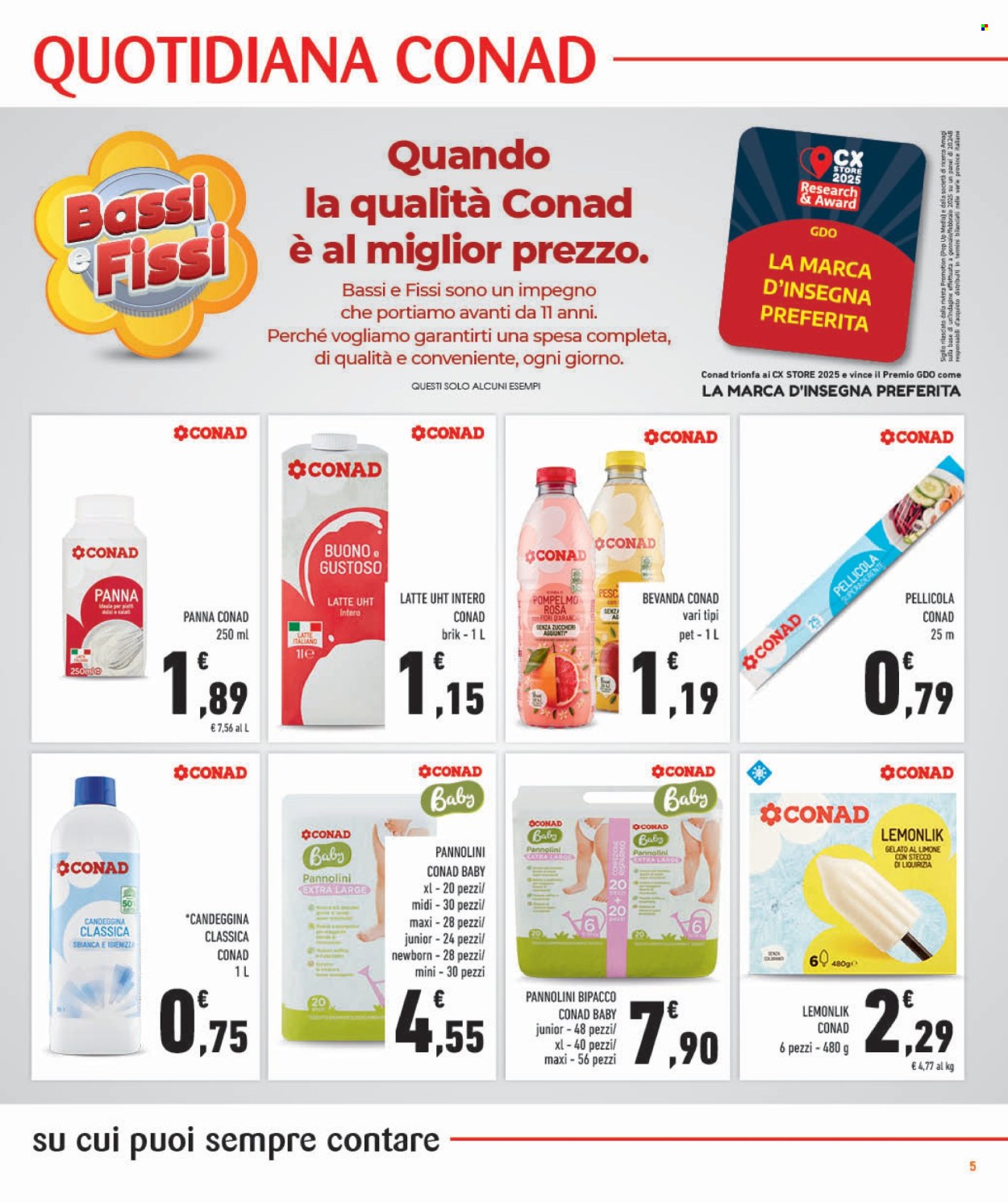 Volantino Conad - 6/8/2025 - 12/8/2025. Pagina 5