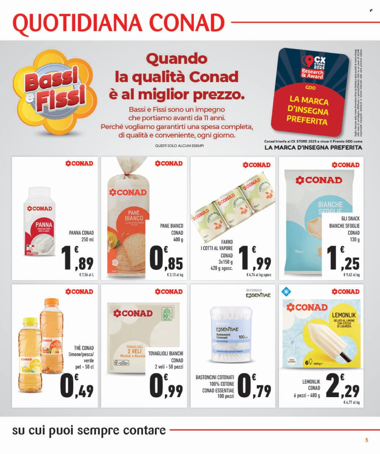 Volantino Conad - 6/8/2025 - 12/8/2025. Pagina 5