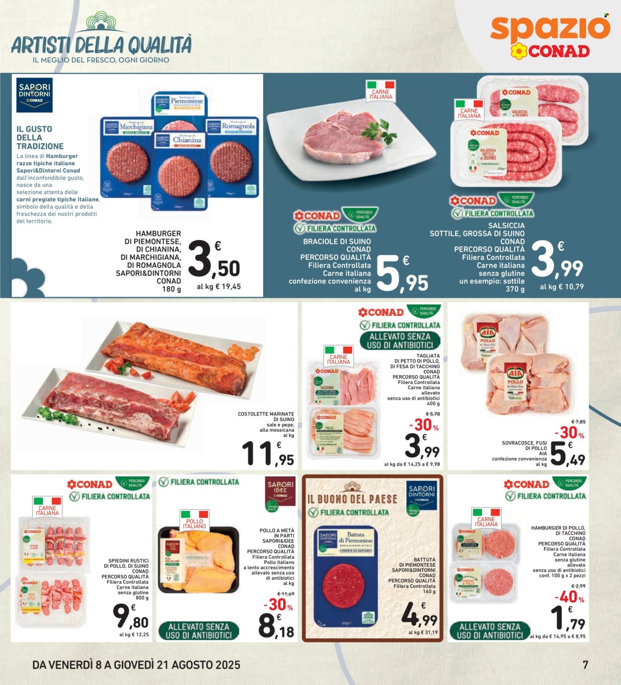 Volantino Spazio Conad - 8/8/2025 - 21/8/2025. Pagina 7