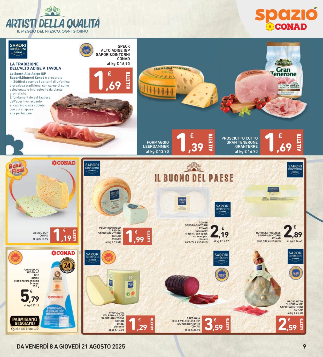 Volantino Spazio Conad - 8/8/2025 - 21/8/2025. Pagina 9