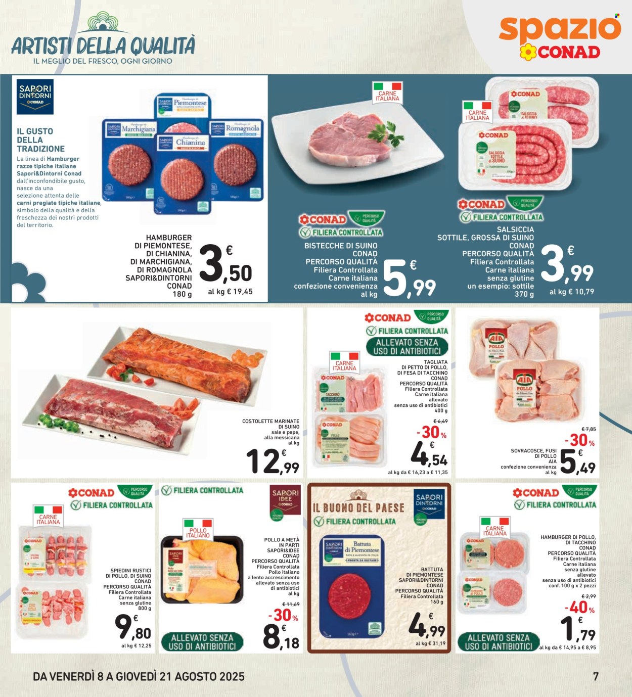 Volantino Spazio Conad - 8/8/2025 - 21/8/2025. Pagina 7