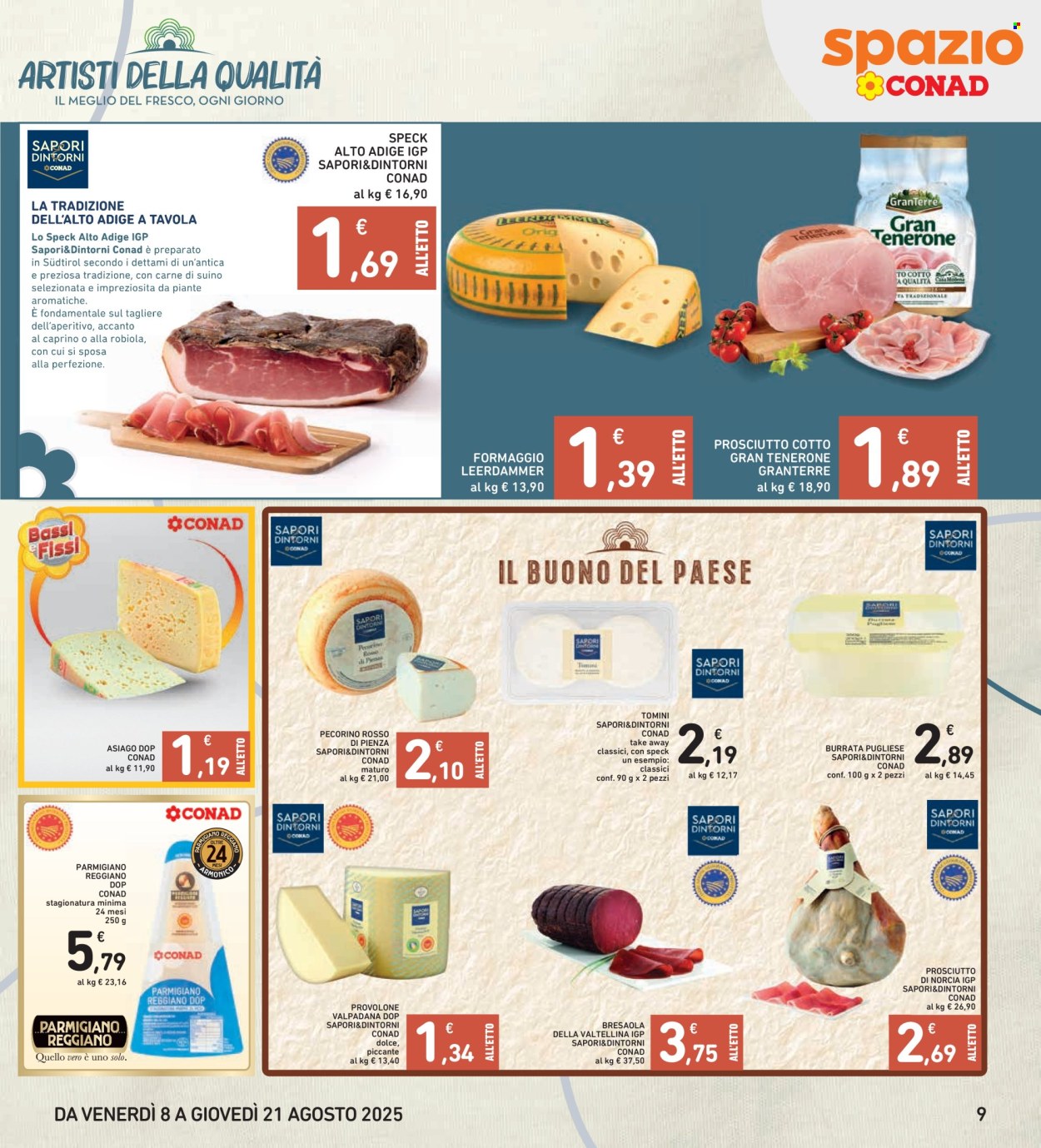 Volantino Spazio Conad - 8/8/2025 - 21/8/2025. Pagina 9