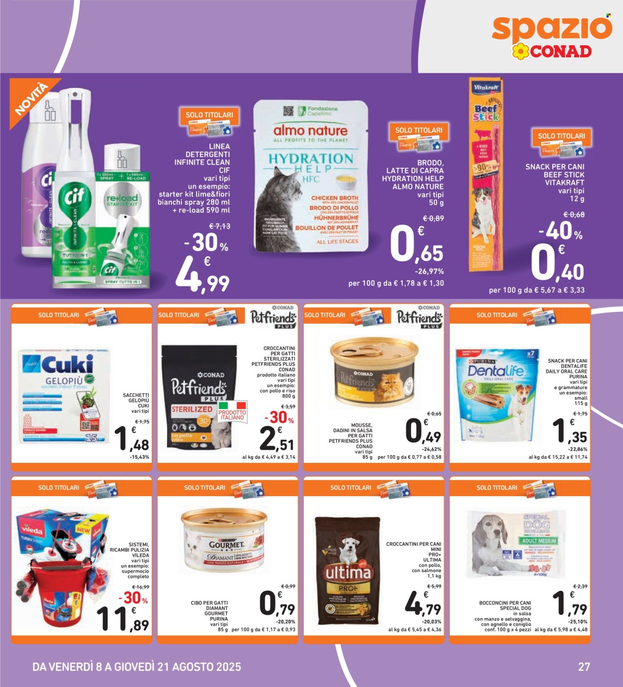 Volantino Spazio Conad - 8/8/2025 - 21/8/2025. Pagina 27