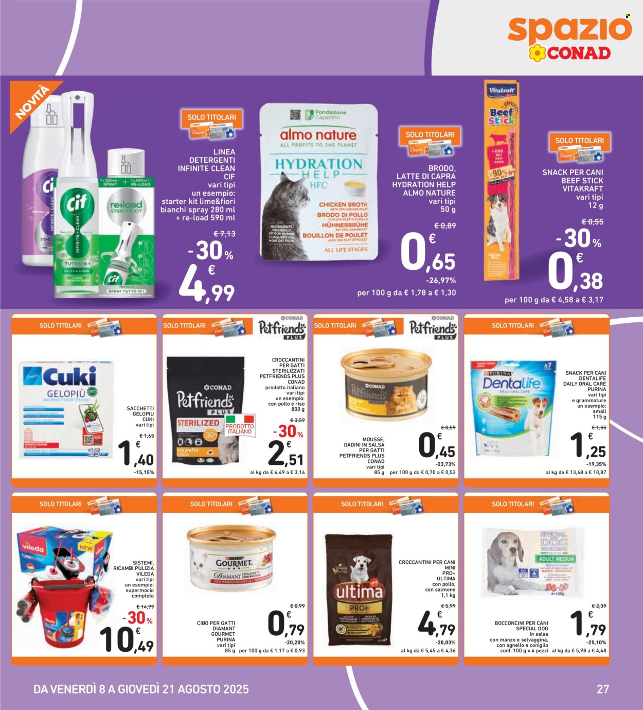 Volantino Spazio Conad - 8/8/2025 - 21/8/2025. Pagina 27
