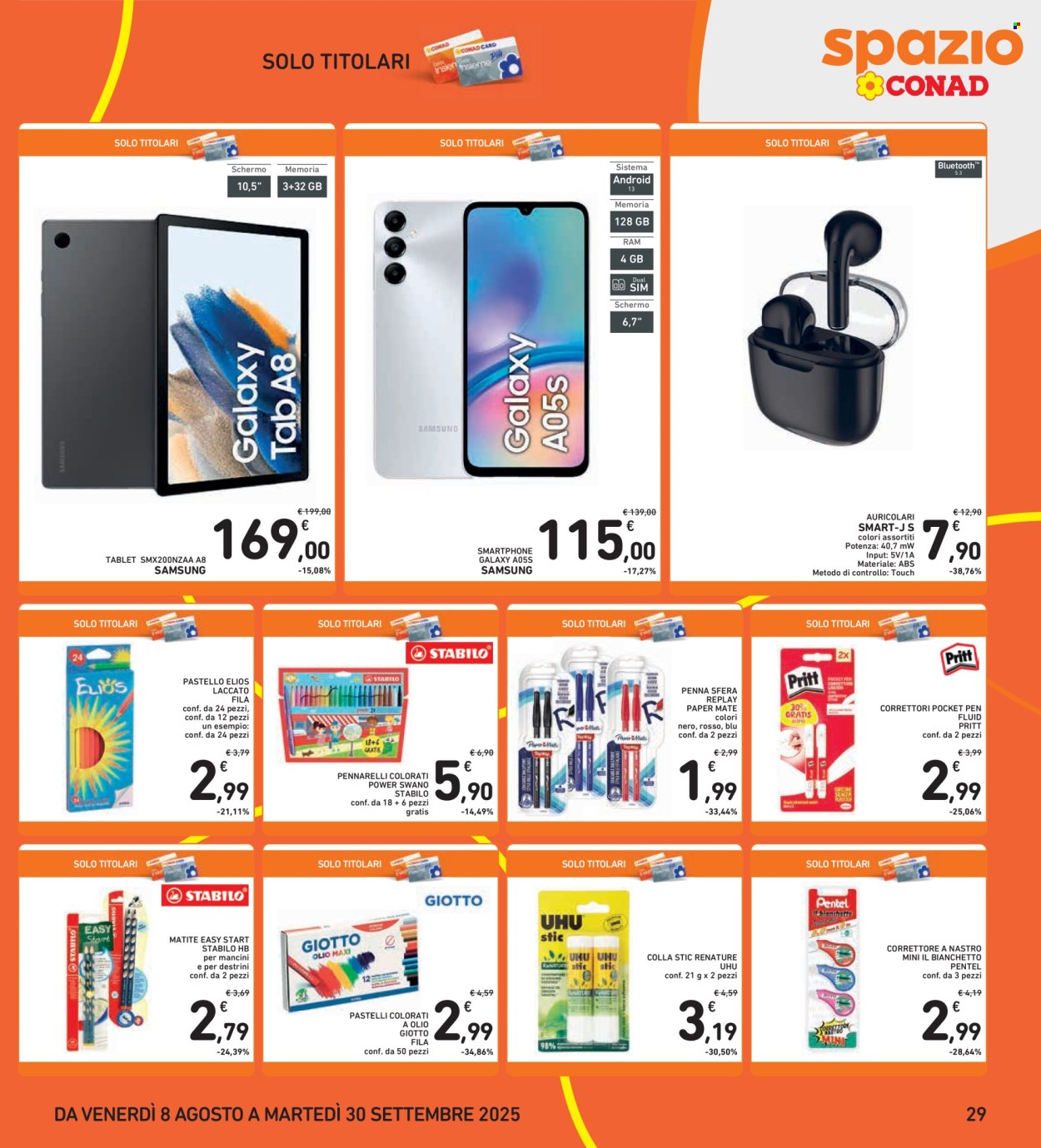 Volantino Spazio Conad - 8/8/2025 - 21/8/2025. Pagina 29