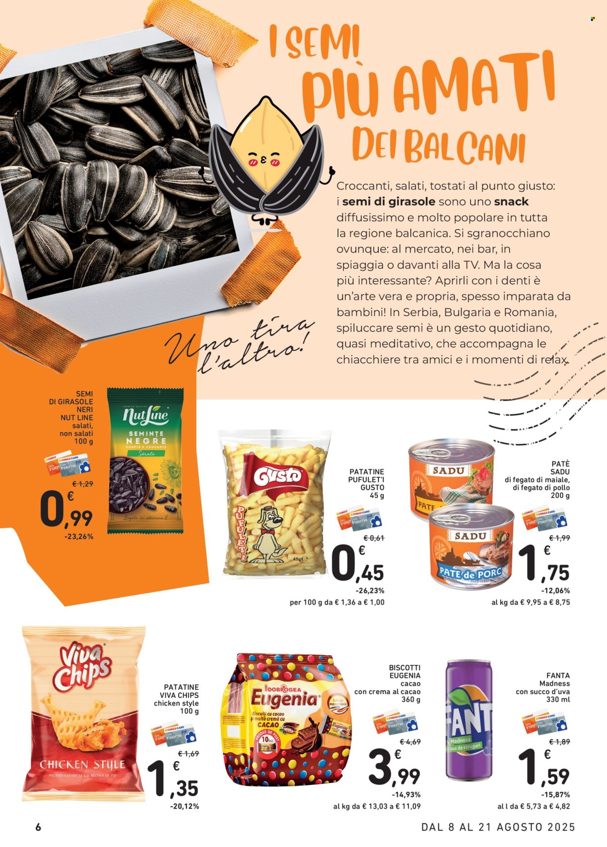 Volantino Conad - 8/8/2025 - 21/8/2025. Pagina 6