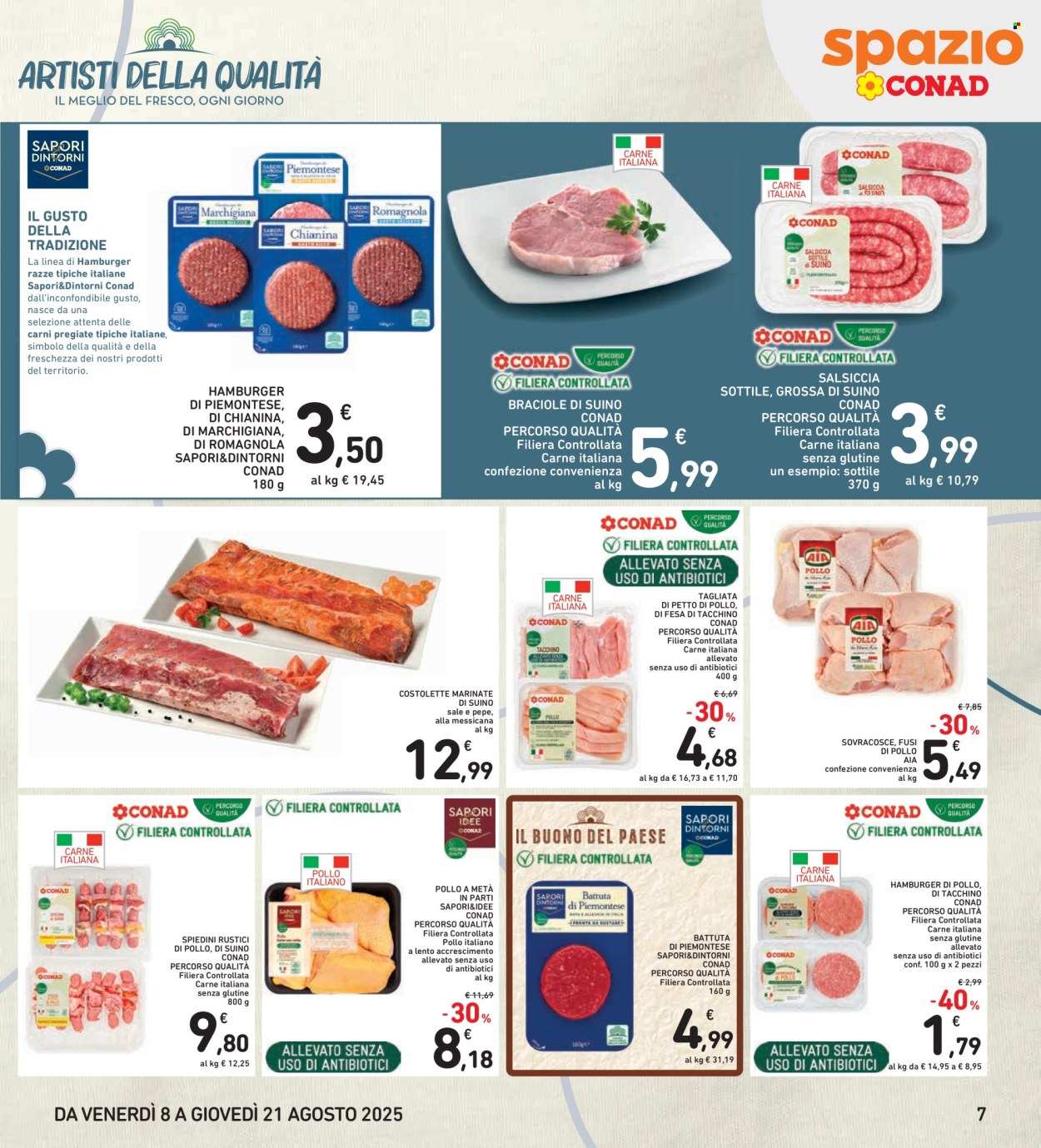 Volantino Spazio Conad - 8/8/2025 - 21/8/2025. Pagina 7