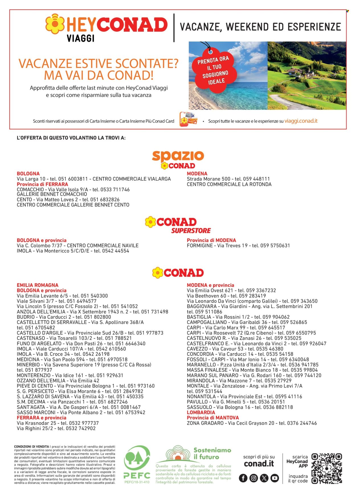 Volantino Conad - 8/8/2025 - 21/8/2025. Pagina 8