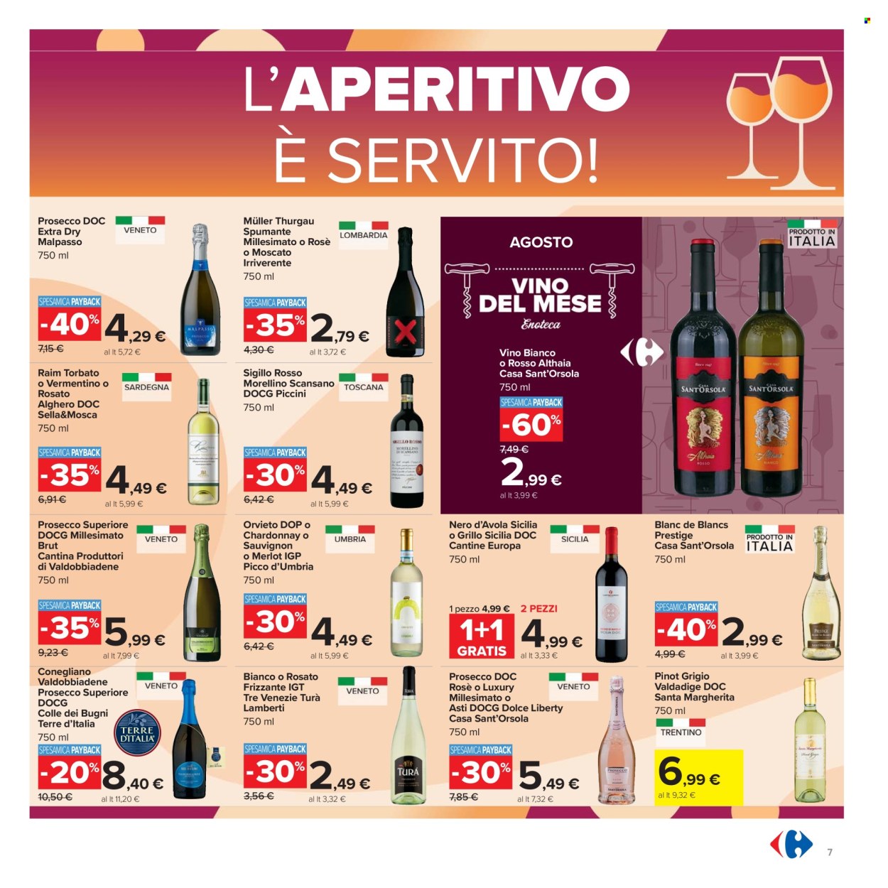 Volantino Carrefour - 7/8/2025 - 20/8/2025. Pagina 7