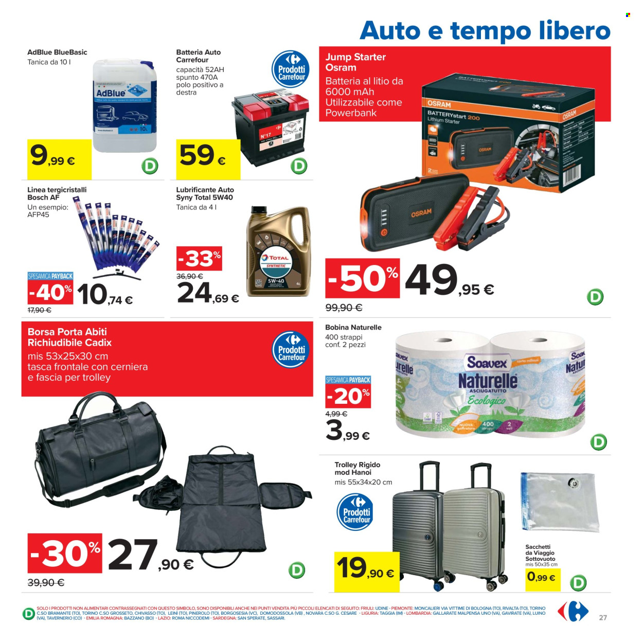 Volantino Carrefour - 7/8/2025 - 20/8/2025. Pagina 27