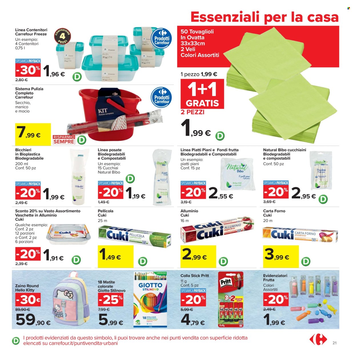 Volantino Carrefour - 7/8/2025 - 20/8/2025. Pagina 21