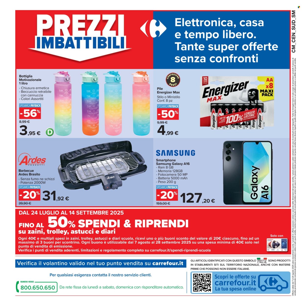 Volantino Carrefour - 7/8/2025 - 20/8/2025. Pagina 22