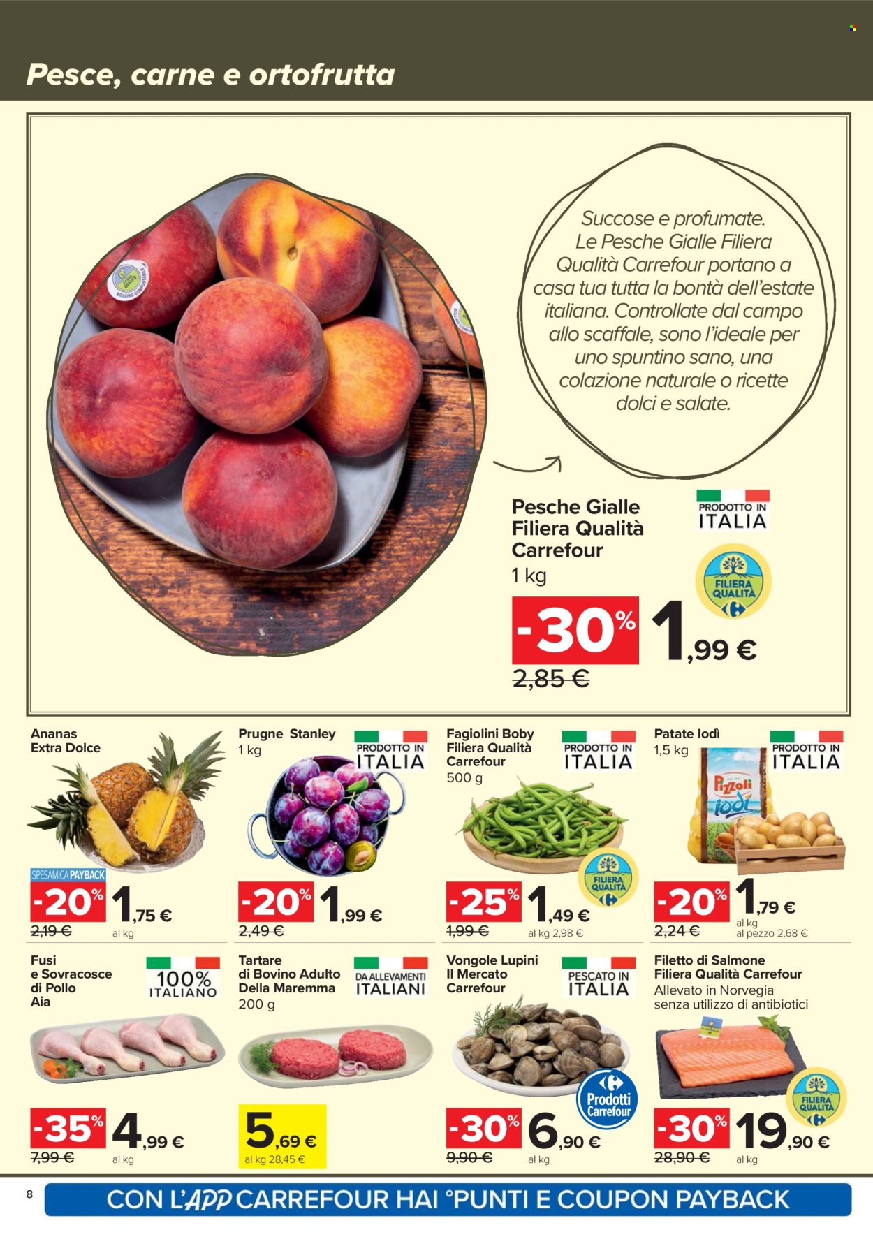 Volantino Carrefour - 7/8/2025 - 20/8/2025. Pagina 8
