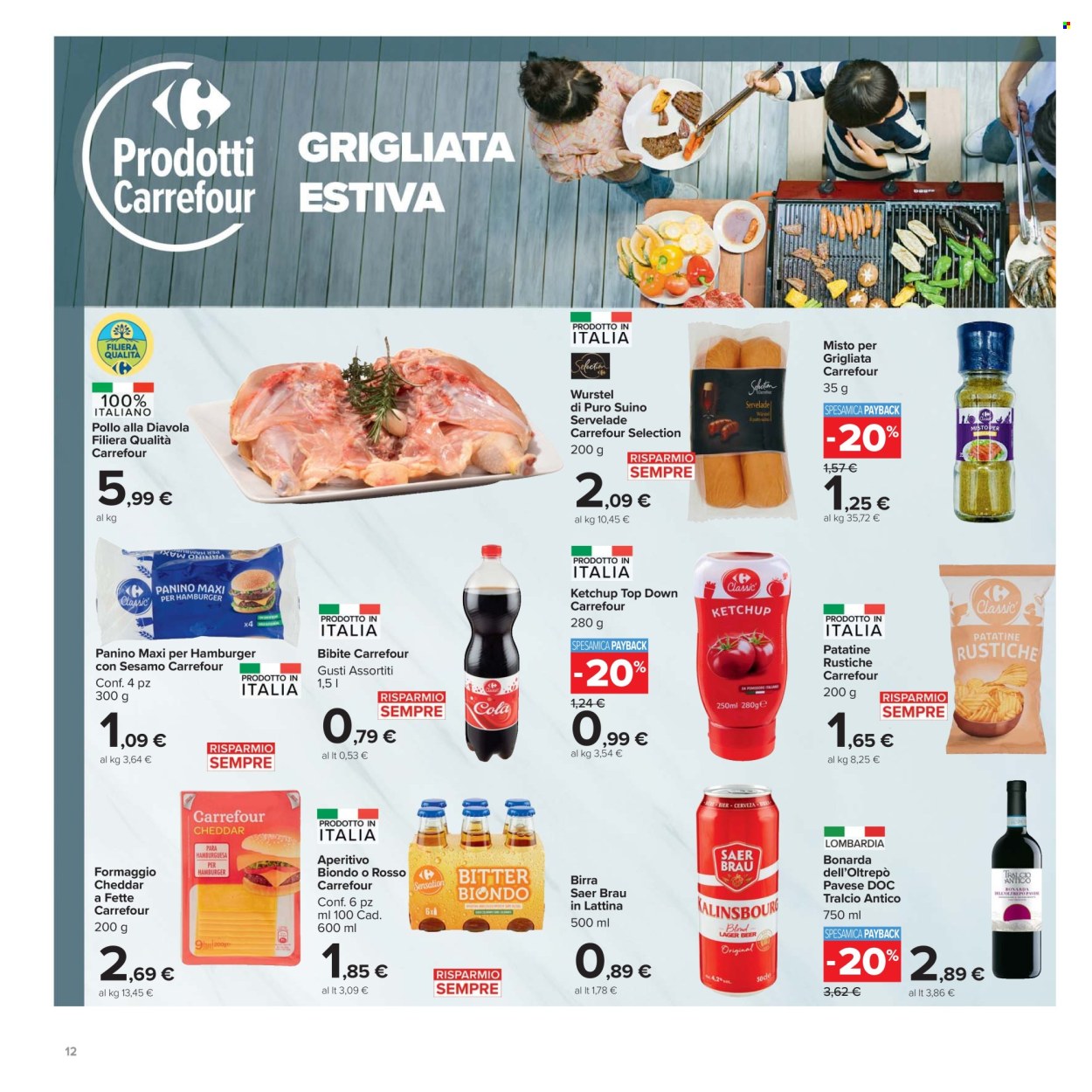 Volantino Carrefour - 7/8/2025 - 20/8/2025. Pagina 12