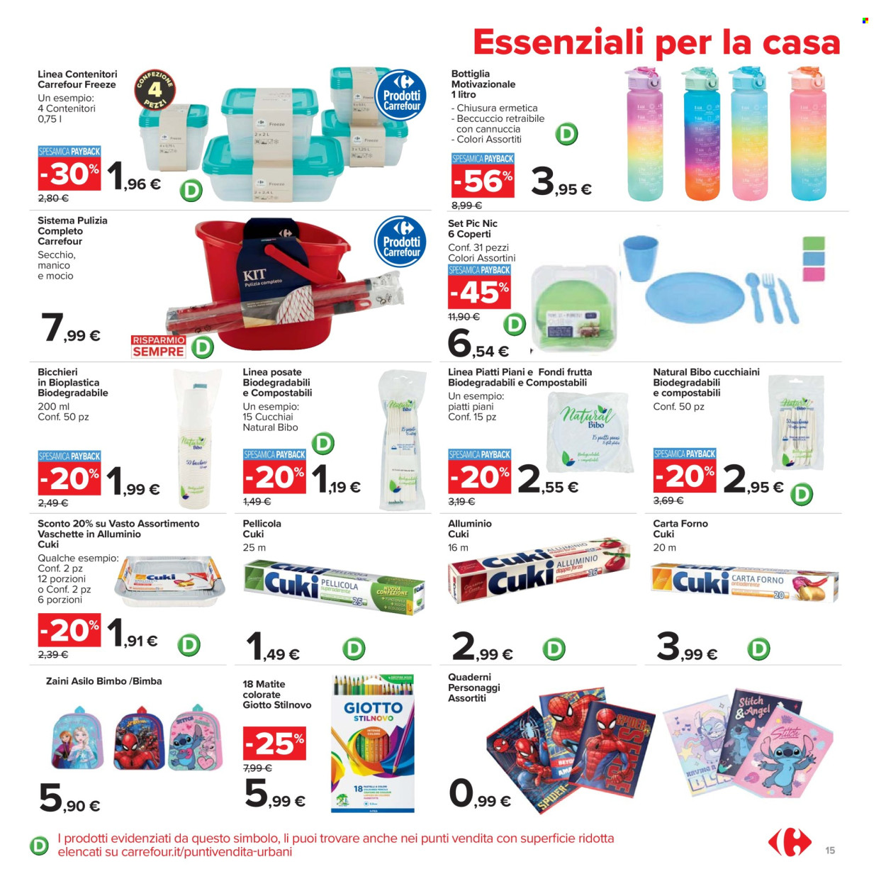 Volantino Carrefour - 7/8/2025 - 20/8/2025. Pagina 15