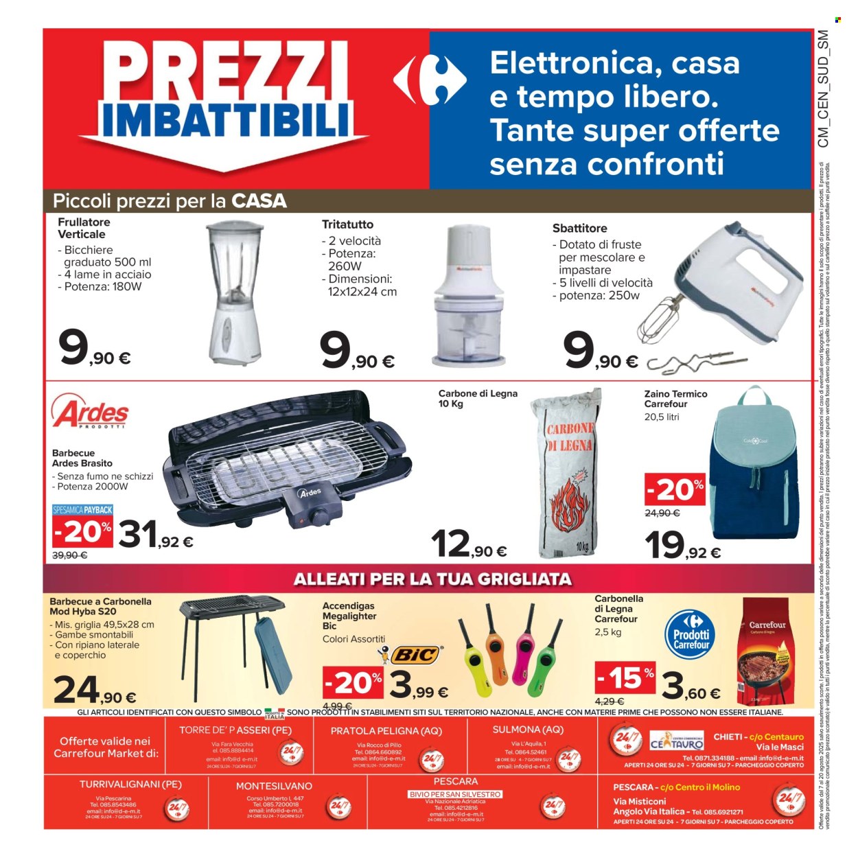 Volantino Carrefour - 7/8/2025 - 20/8/2025. Pagina 16