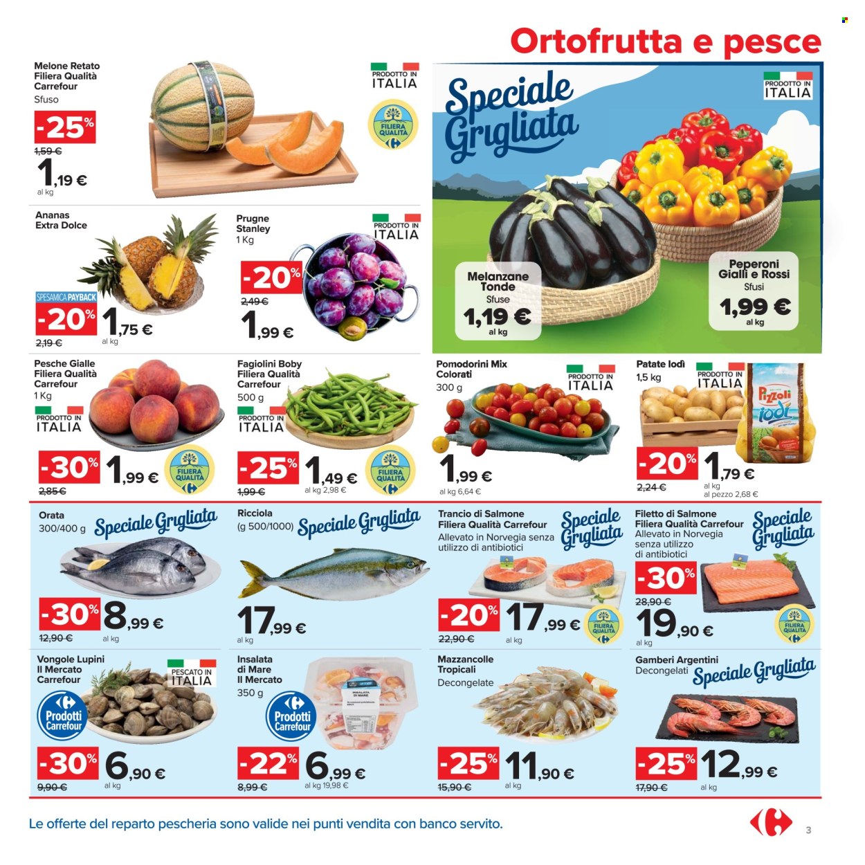 Volantino Carrefour - 7/8/2025 - 20/8/2025. Pagina 3