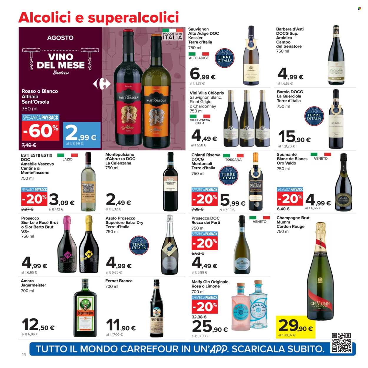 Volantino Carrefour - 7/8/2025 - 20/8/2025. Pagina 14