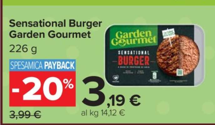 Sensational Burger Garden Gourmet