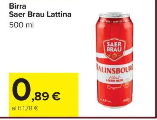 Birra Saer Brau Lattina